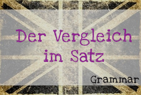 Der Vergleich im Satz