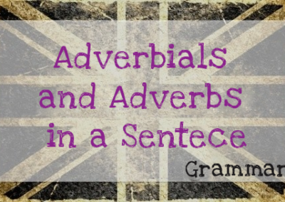 Adverbiale und Adverben im Satz (Adverbials and Adverbs in a Sentece)