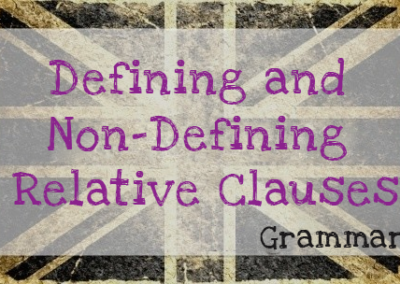 Notwendige und nicht notwendige Relativsätze (Defining and Non-Defining Relative Clauses)